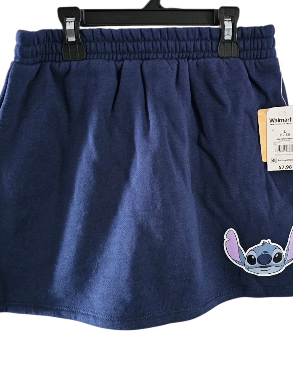 Disney Navy Skort with Stitch Graphic